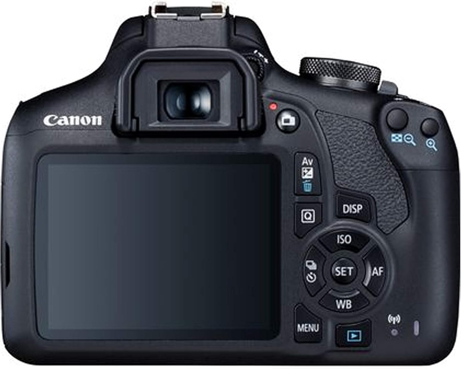 Canon EOS 2000D / Rebel T7 DSLR Camera w/EF-S 18-55mm F/3.5-5.6 Zoom Lens + 64GB Memory, LED Video Light, Case, Gripster Tripod, and More (Essential Bundle) (Renewed) - Image 4