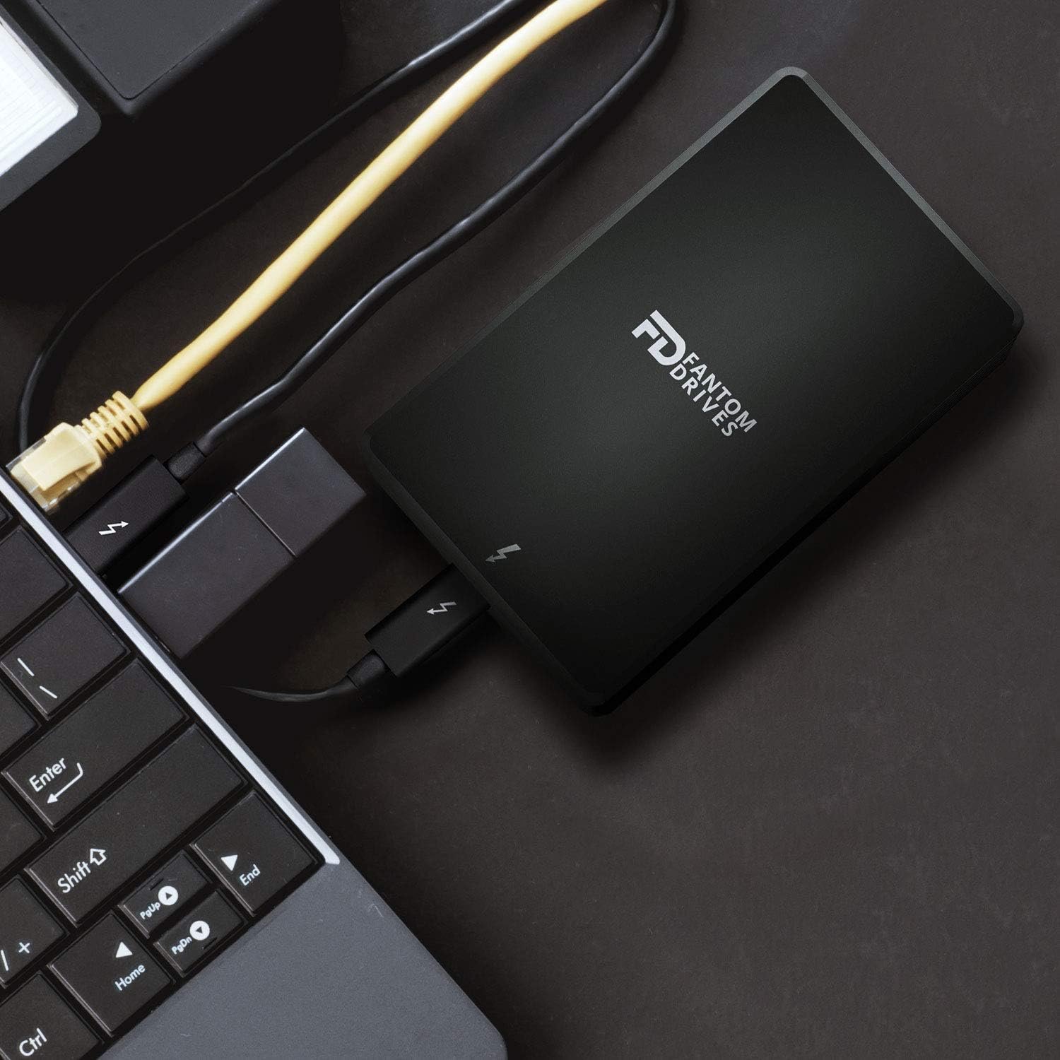 Fantom Drives Extreme 1TB External SSD - 2800MB/s, Thunderbolt 3, USB Type-C, Aluminum, 3D NAND TLC, TB3X-2300N1TB - Image 8