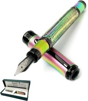 Monteverde USA 25th Anniversary Limited Edition 1999 Innova Lightning Fountain Pen – Stub Nib | Premium Collectible Pen