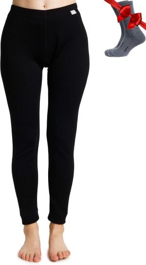 Merino Wool Base Layer Women Pants 100% Merino Wool Leggings Heavyweight, Midweight, Lite ...