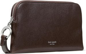 kate spade new york Halo Glazed Leather Medium Wristlet