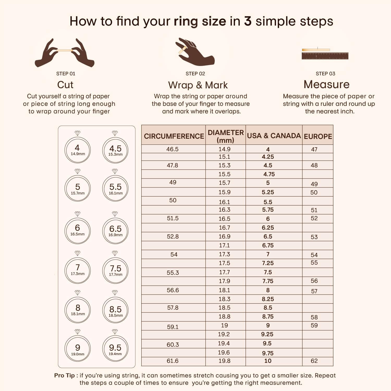 AFFY Bridal Set Rings For Women, 1.00 Carat (ctw) Lab Grown Diamond Halo Wedding Engagement Ring Set In 14K Gold Over Sterling Silver, 10K Or 14K Solid Gold Jewelry Gifts For Her - Image 5