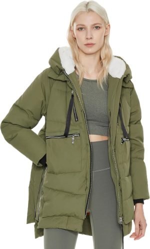 Orolay Women’s Thickened Down Jacket