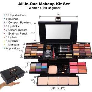 MISS ROSE M 58 Color Professional Makeup Kit, makeup pallet,All In One Makeup Set for Wome...