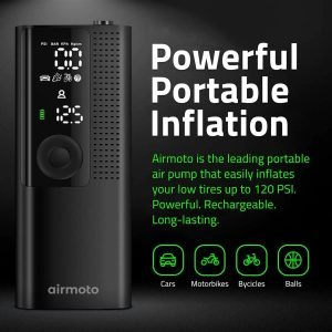 Airmoto and Power Kit Bundle Deal – 1 bundle – Tire Inflator Portable Air Comp...