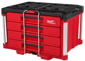 Milwaukee Packout 4 Drawer Tool Organizer Box – 48-22-8444