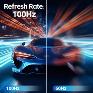 ArcticPro 22 inch 100Hz Monitor, Full HD (1920 x 1080p) Computer Monitor, 105% sRGB, 3000:1 Contrast, 3-Sided Frameless, Ultra Slim, VESA, LowBlue Mode, Tilt Adjust, HDMI *1, VGA*1