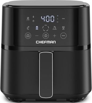 Chefman Air Fryer – 4 QT Compact Airfryer for Quick & Easy Meals in Minutes, Featur...