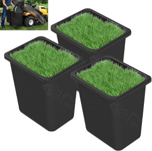 (3 Pcs) 964-05104 Grass Bag Assembly Fit for MTD Cub Cadet Troy Bilt Craftsman 19A30004 19...