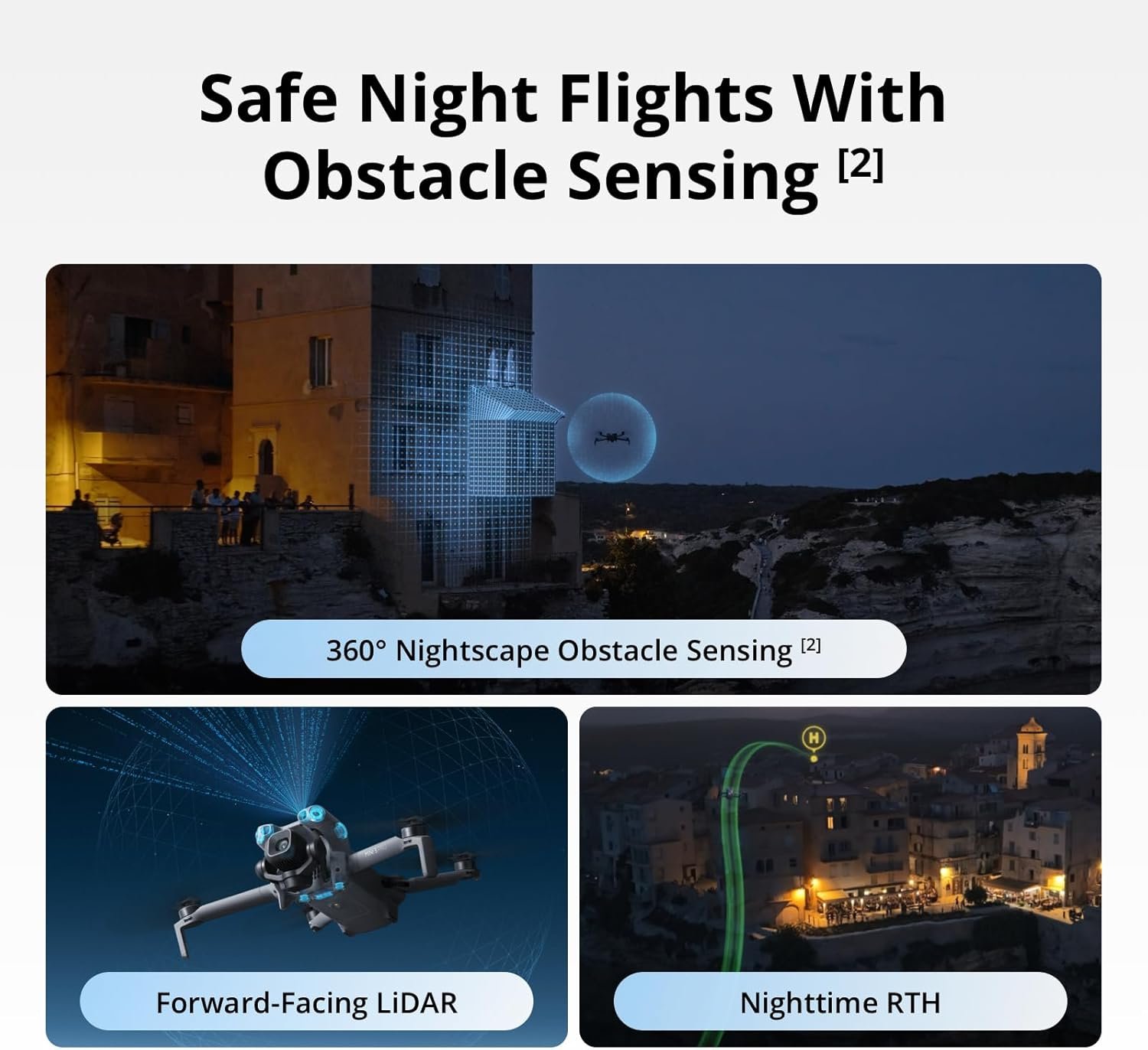 DJI Mini 5 Pro Fly More Combo with DJI RC 2, Drone with Camera, 1-Inch CMOS, 4K Drone for Beginners with Omnidirectional Obstacle Sensing, ActiveTrack 360°, 225° Gimbal Rotation, 3 Batteries - Image 5
