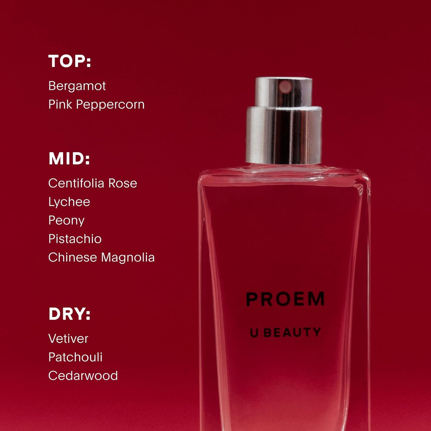 U Beauty The Fragrance Set – PROEM Eau de Parfum 50mL + 10mL Travel Spray | Bold Feminine Perfume with Floral, Fruity & Earthy Notes | Luxury Perfume Gift Set - Image 7