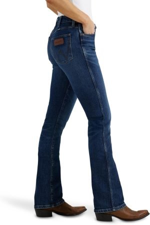 Women’s Retro Bailey High Rise Bootcut Jean – Isla