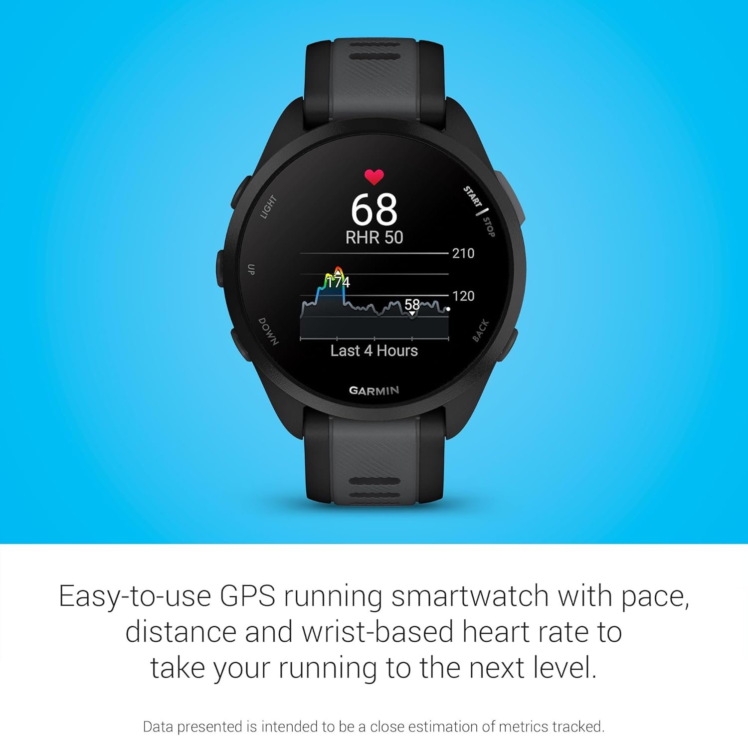 Garmin Forerunner 165, Running Smartwatch, Colorful AMOLED Display, Training Metrics and Recovery Insights, Black - Image 4
