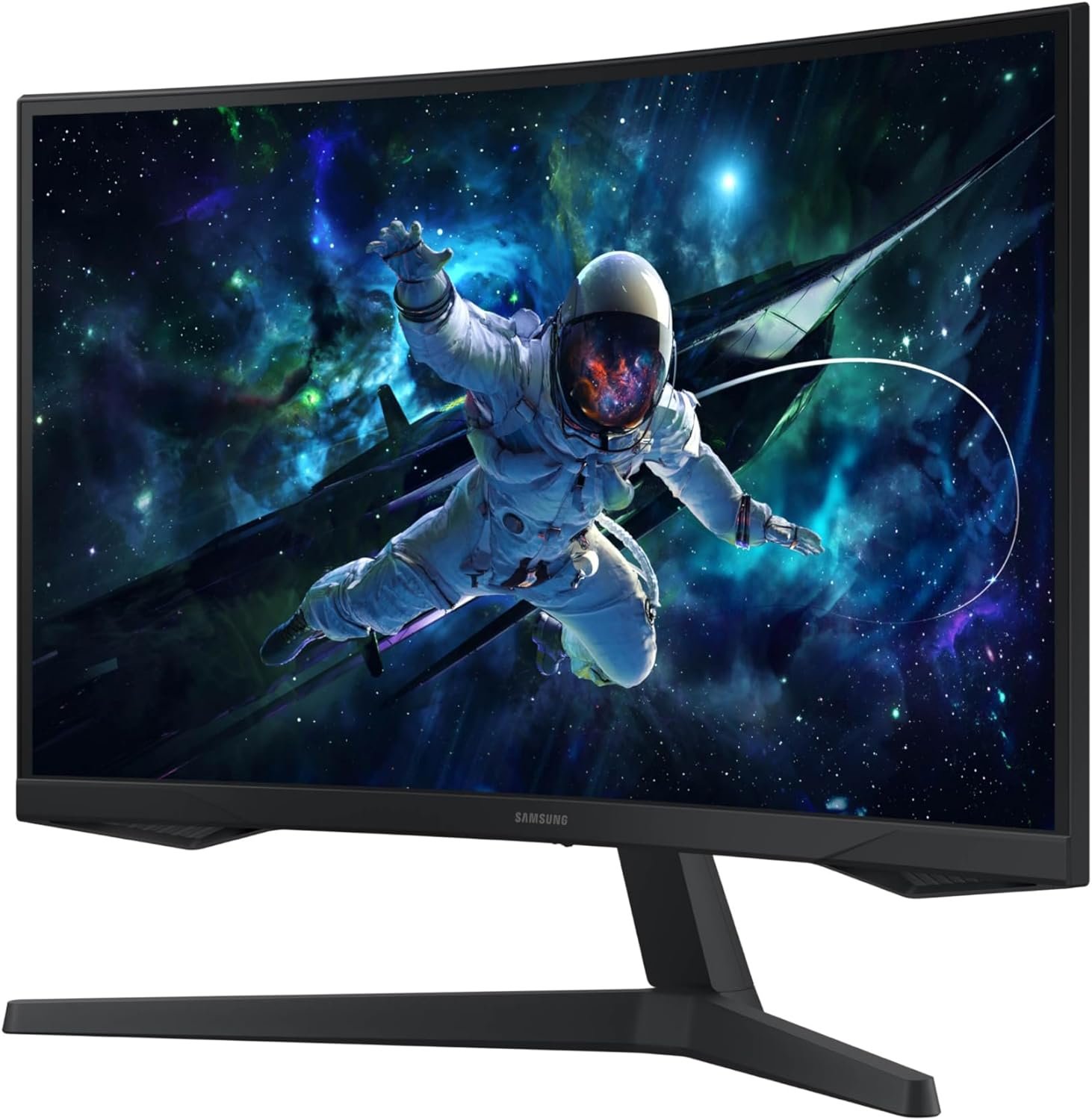 SAMSUNG 32" Odyssey G55C Series QHD 1000R Curved Gaming Monitor, 1ms(MPRT), HDR10, 165Hz, AMD Radeon FreeSync, Eye Care, Glare Free, Sharp Resolution LS32CG550ENXZA - Image 7