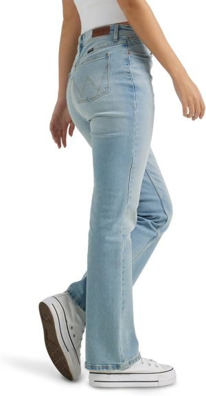 Wrangler Womens Women’s High Rise Bold Boot Jean