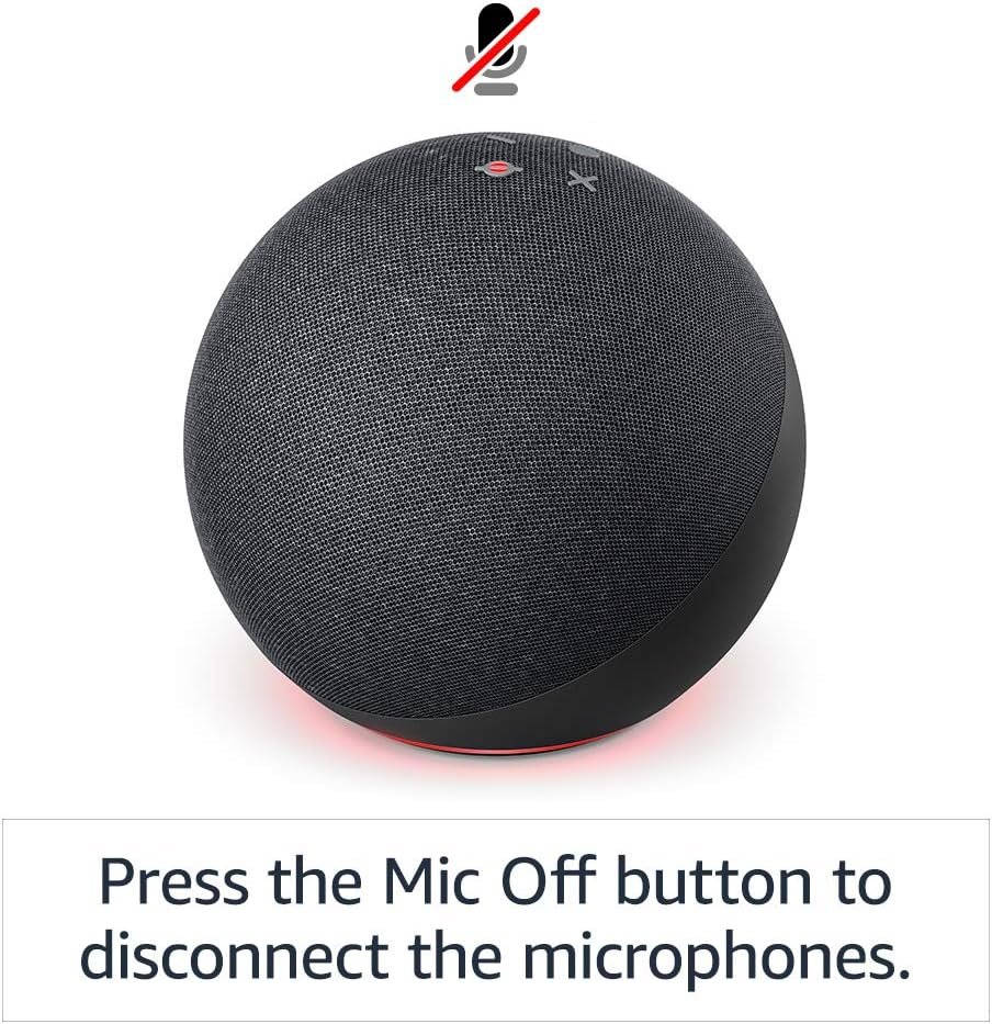 Echo (4th generation) International Version | With premium sound, smart home hub and Alexa | Charcoal - Image 6