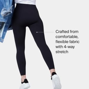 SPANX Seamless Leggings – High-Waist Fit – Athletic Wear for Women – Cor...