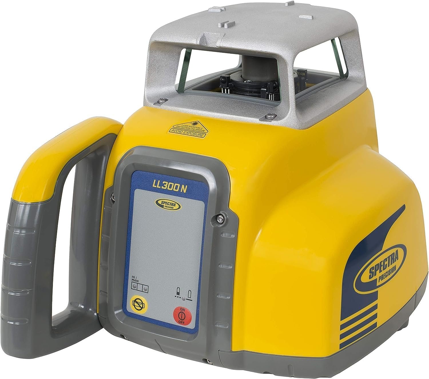Spectra Precision LL300N-4 Laser Level, Self Leveling Kit with HL450 Receiver, Clamp, and NiMH Rechargeable Batteries, Yellow - Image 3