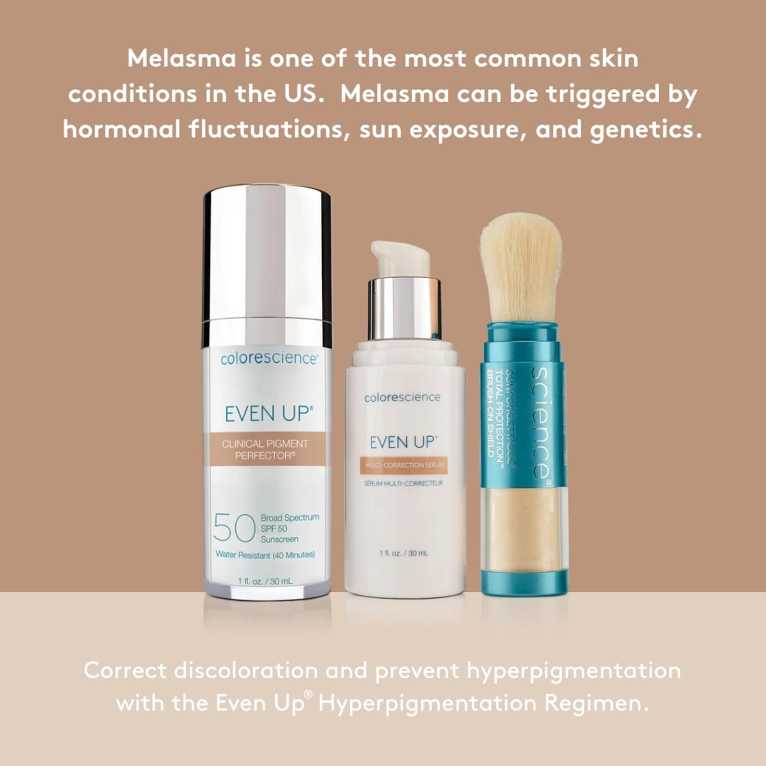 Colorescience Even Up Clinical Pigment Perfector, Water Resistant, Mineral Facial Sunscreen & Primer, Broad Spectrum 50 SPF UV Skin Protection, 1 Fl Oz - Image 5