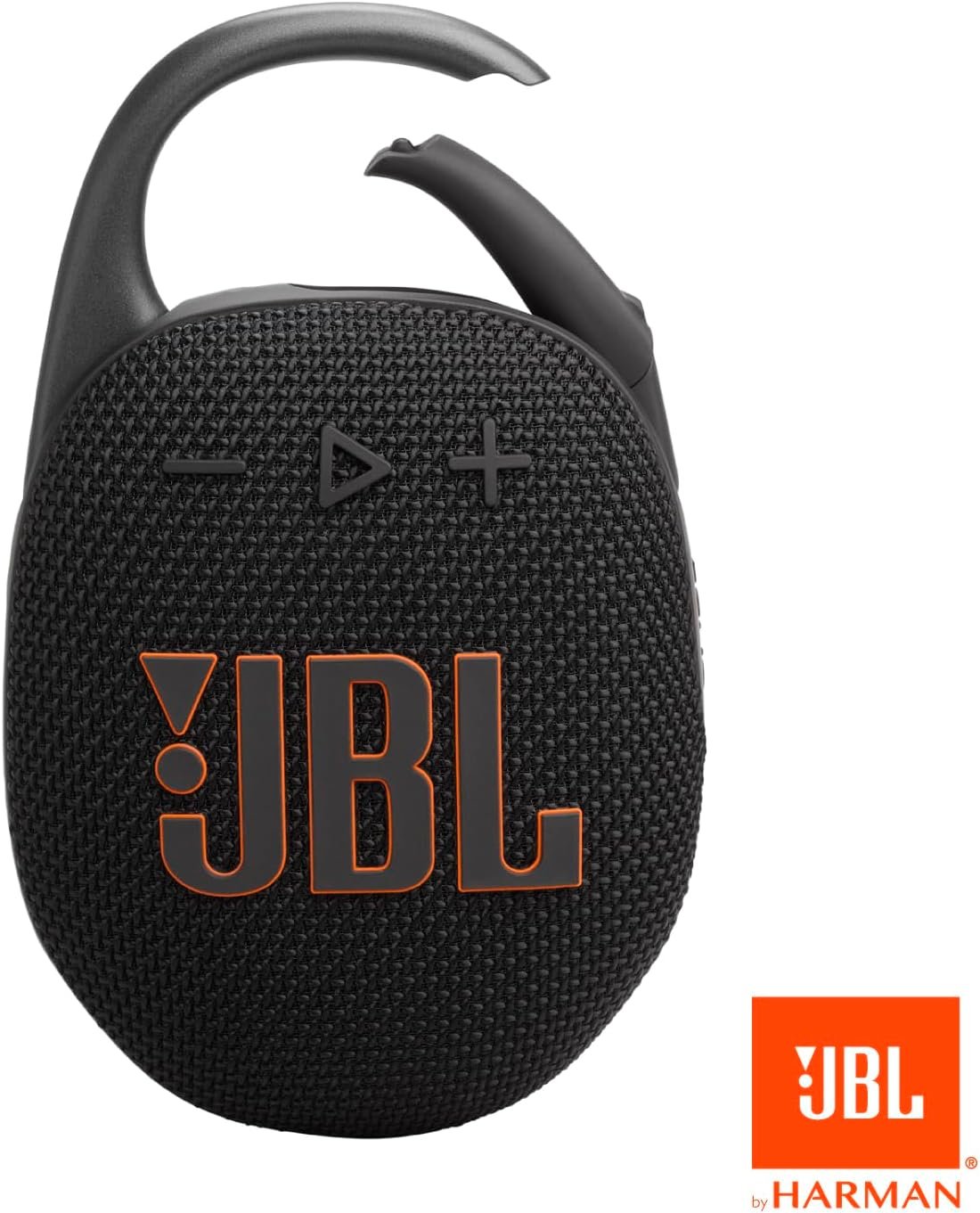 JBL Clip 5 - Ultra-Portable, Waterproof & Dustproof Bluetooth Speaker, Big Pro Sound with Punchy bass, Integrated Carabiner, Up to 12 Hours of Play, Made in Part with Recycled Materials (Black) - Image 6