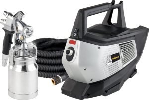 Wagner Spraytech 2433989 Earlex 6700 Stationary HVLP Paint Sprayer for Professional Woodworking and Furniture Refinishing, Fine Finishing with Oil & Water Based Materials, Pro 9 Adjustable Spray Gun