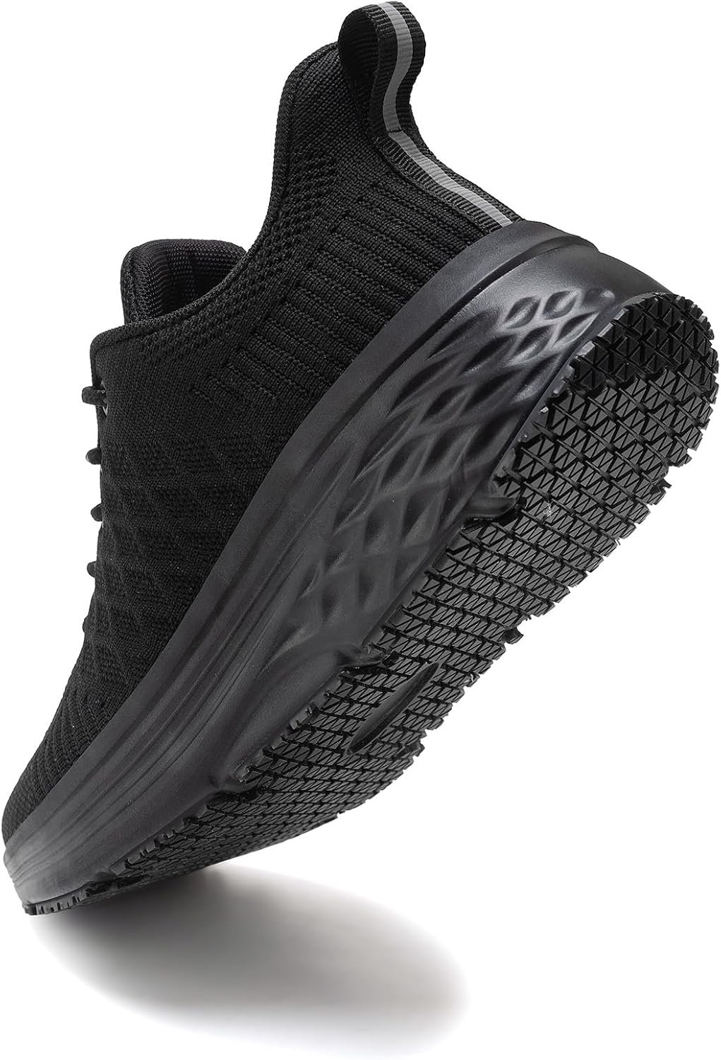 AVW Womens Non Slip Work Shoes Water Resistant Walking Sneakers Food Service Chef Kitchen Shoes - Image 2