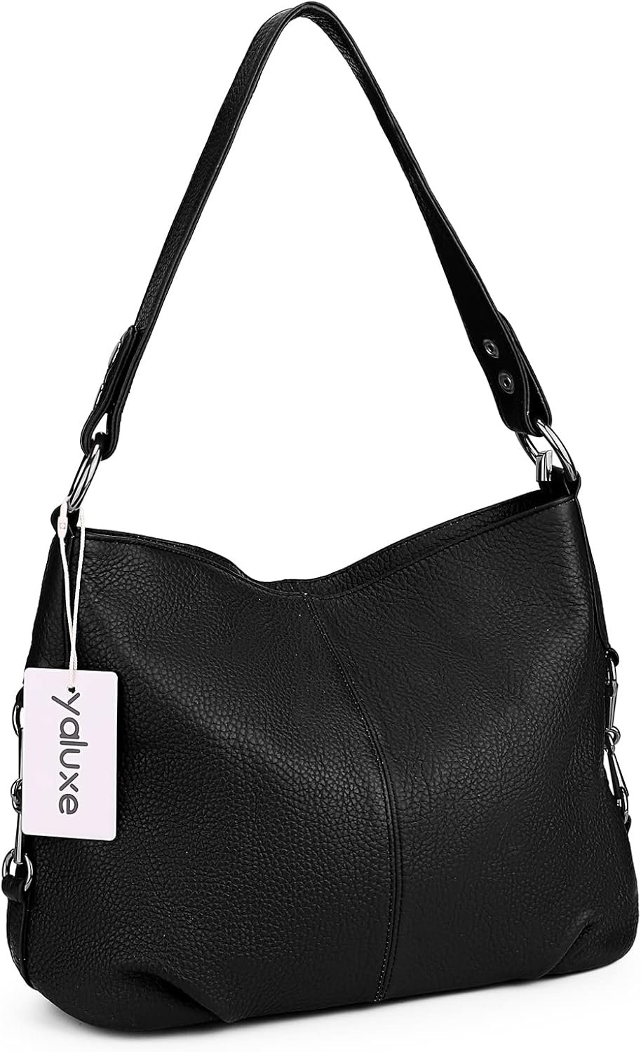 YALUXE Genuine Leather Shoulder Bags Stylish Hobo Handbags Purses Crossbody Bags for Women - Image 2