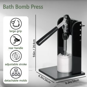Bath Bomb Press Machine with Molds DIY Bath Bombs for Women