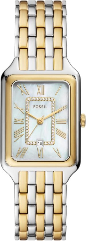 Fossil Women’s Raquel Quartz Stainless Steel Three-Hand Watch