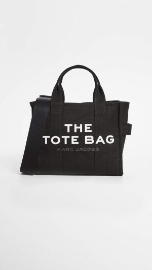 Marc Jacobs Women’s The Canvas Small Tote Bag, Black, One Size
