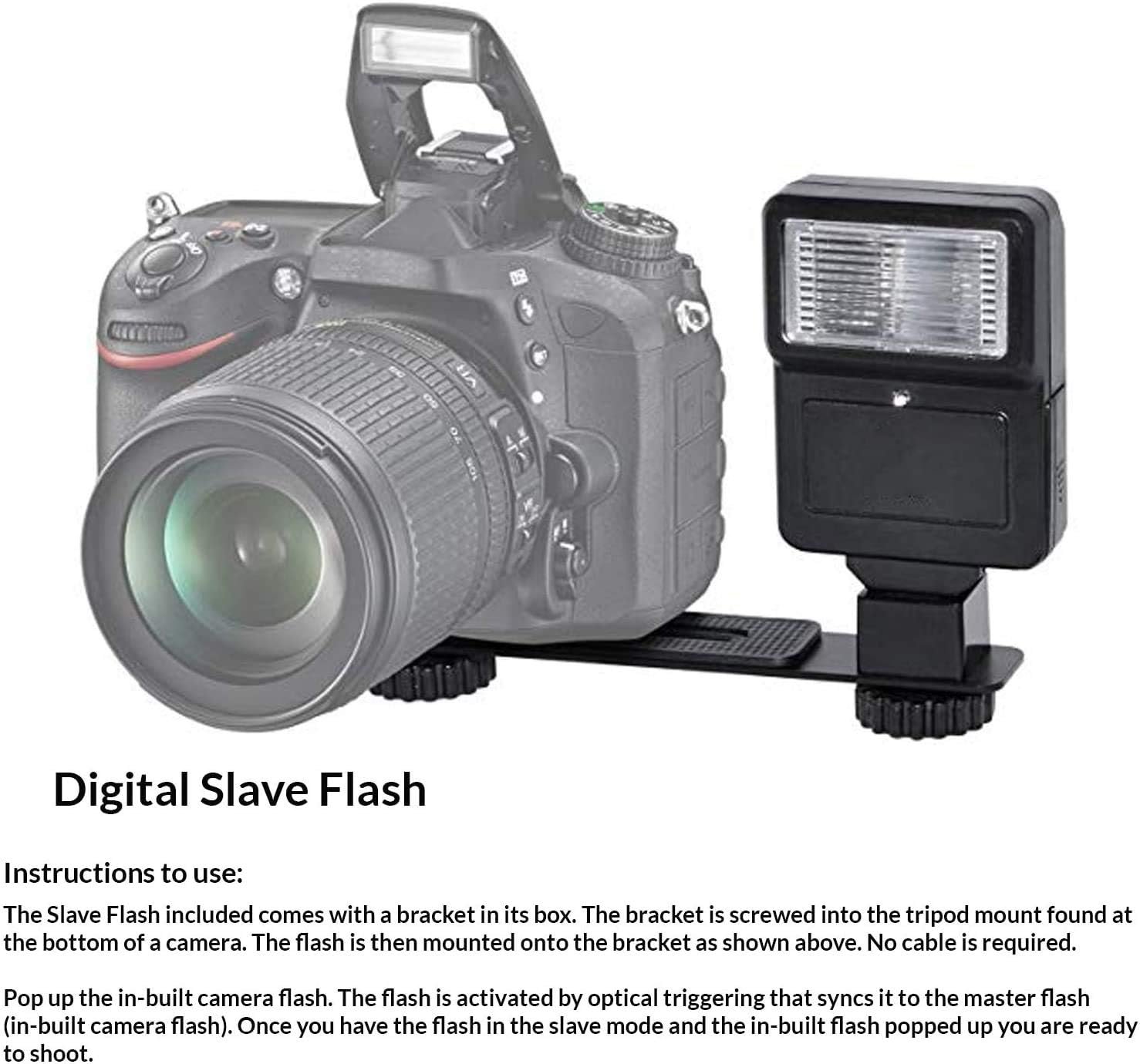Canon EOS 2000D / Rebel T7 DSLR Camera w/EF-S 18-55mm f/3.5-5.6 Lens 3 Lens Kit: 128GB Memory + Wide Angle + Telephoto + Flash (Renewed) - Image 6