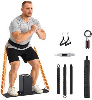 SR3 Pro Smart Home Gym Equipment,Portable Cable Machine for Home Workout ,Max 180lbs Resis...
