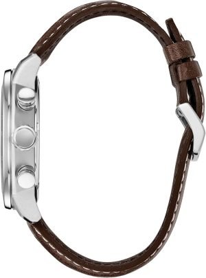 Citizen Men’s Eco-Drive Weekender Brycen Chronograph Watch Stainless Steel Case