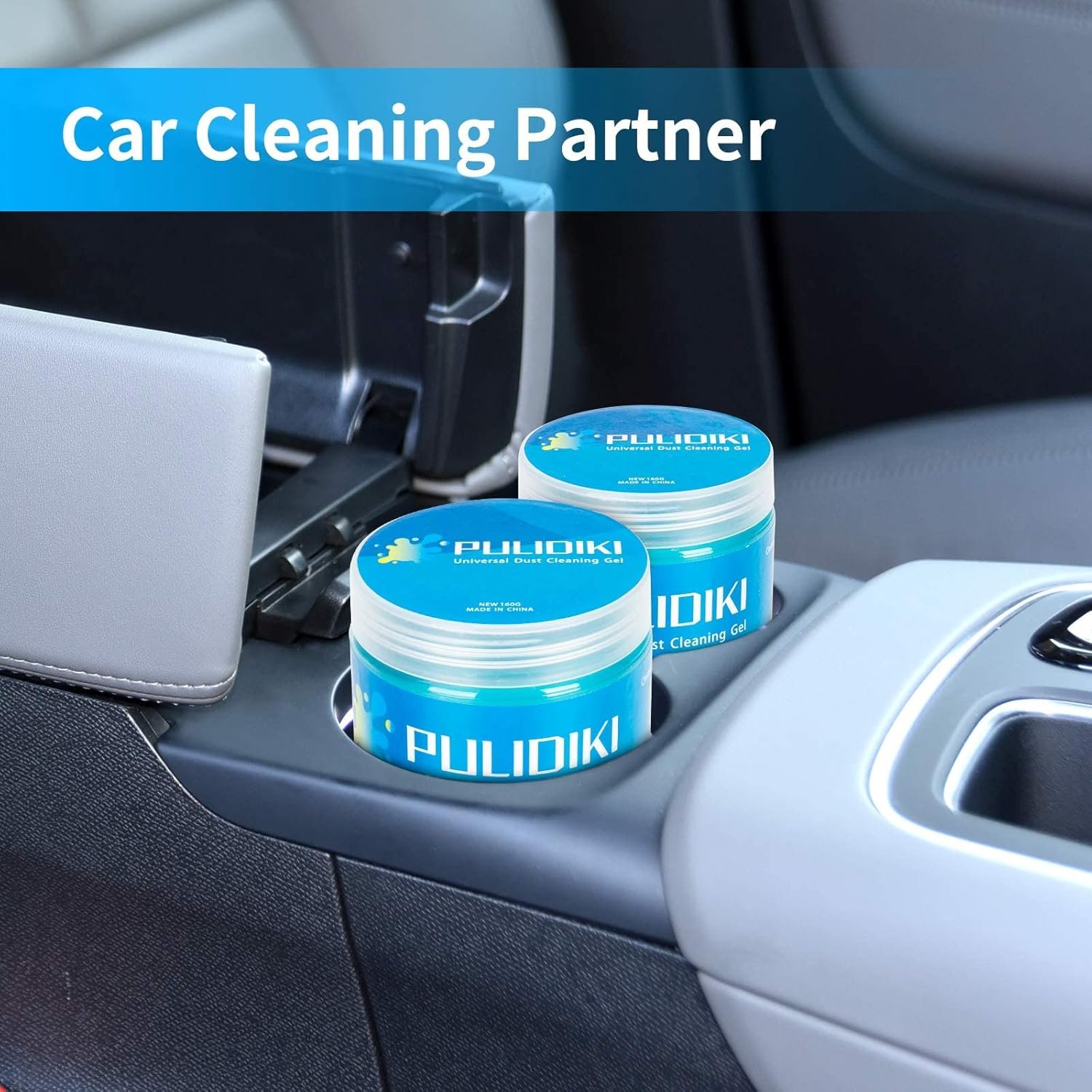 PULIDIKI Car Cleaning Gel Clean Putty Car Interior Cleaner Slime Auto Detail Tools Kit Supplies Car Accessories Christmas Stocking Stuffers Gifts for Men Women White Elephant Gifts Adults Teens - Image 7