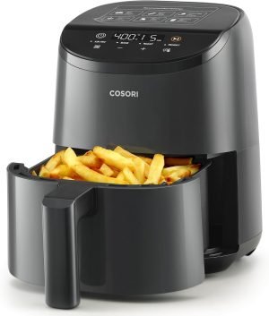 COSORI Air Fryer 2.1 QT, Small & Mini 4-in-1 airfryer Ideal for Simple Meals and Snac...