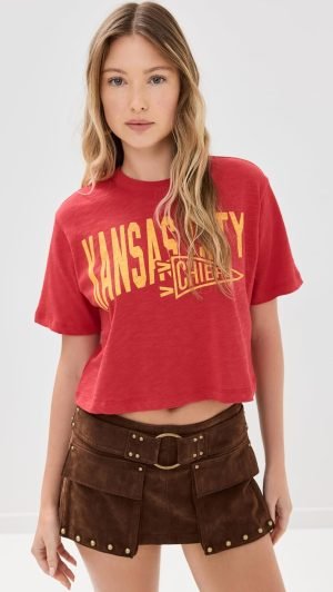 Junk Food Women’s Chiefs Crop Tee
