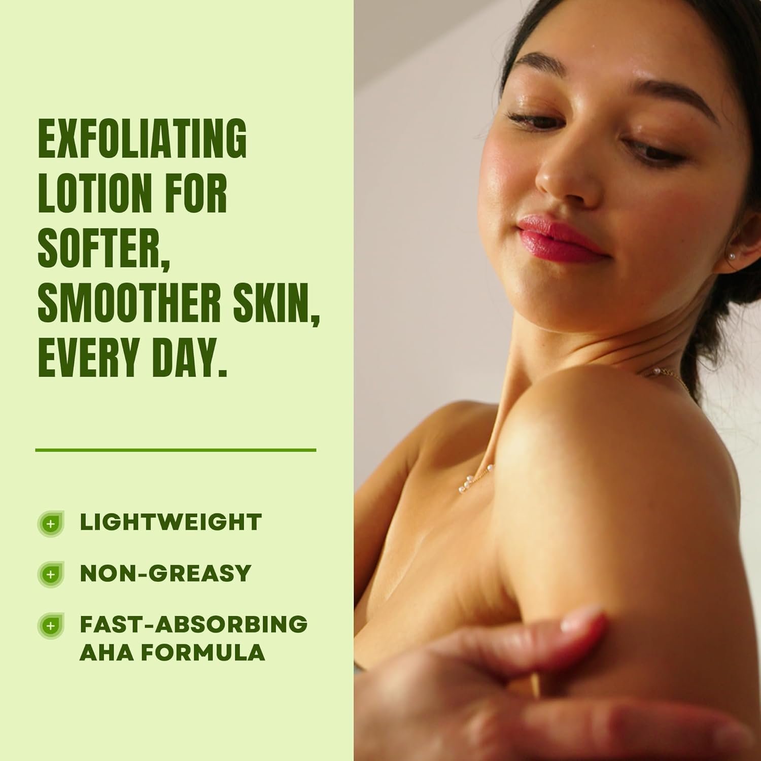 AmLactin Daily Nourish - Therapeutic Body Lotion for Dry Skin - No-Scrub Exfoliator and Moisturizer with 12% Lactic Acid AHA, 14.1 oz (Packaging May Vary) - Image 3