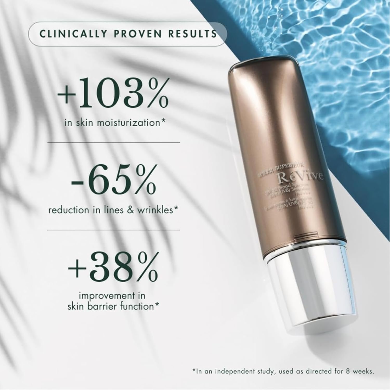 RéVive Soleil Superiéur Face Sunscreen - Broad Spectrum SPF 50 Sunscreen - Ultra-Transparent & Anti Aging Sun Care to Help Improve Skin Barrier Repair & Protect Against UVA/UVB Rays (1.7 oz) - Image 3