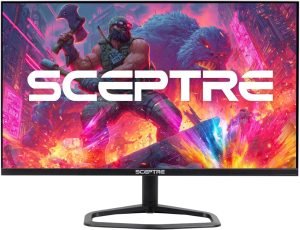 Sceptre New 27 inch 240Hz Gaming Monitor AMD FreeSync Premium HDMI x2 DisplayPort x2 1ms100% sRGB Build-in Speakers Machine Black 2026 (E275B-FWD240 Series)