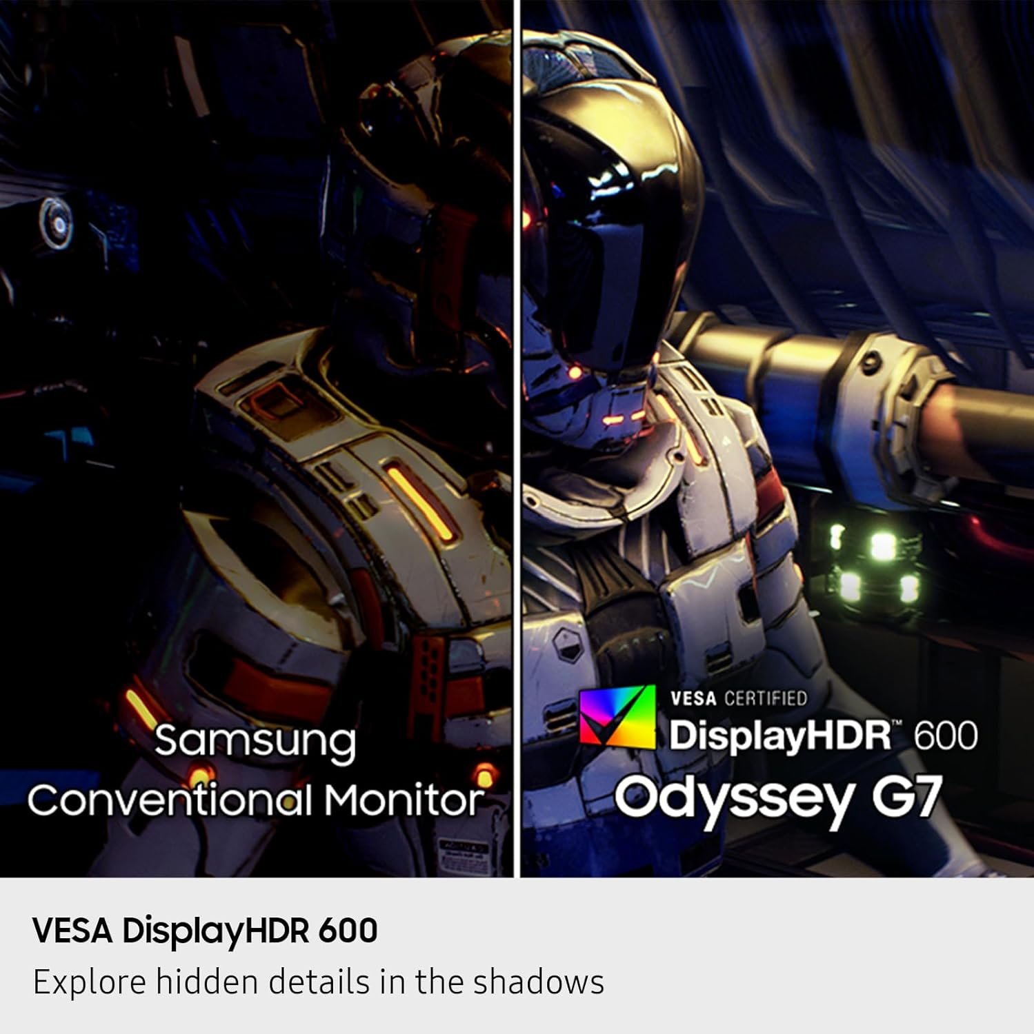 Samsung 37” Odyssey G7 (G75F) 4K UHD Resolution, 165Hz, Curved Gaming Monitor, 1ms Response Time (GtG), VESA DisplayHDR™ 600, AMD FreeSync™ Premium Pro, LS37FG75DENXZA, 2025 - Image 5