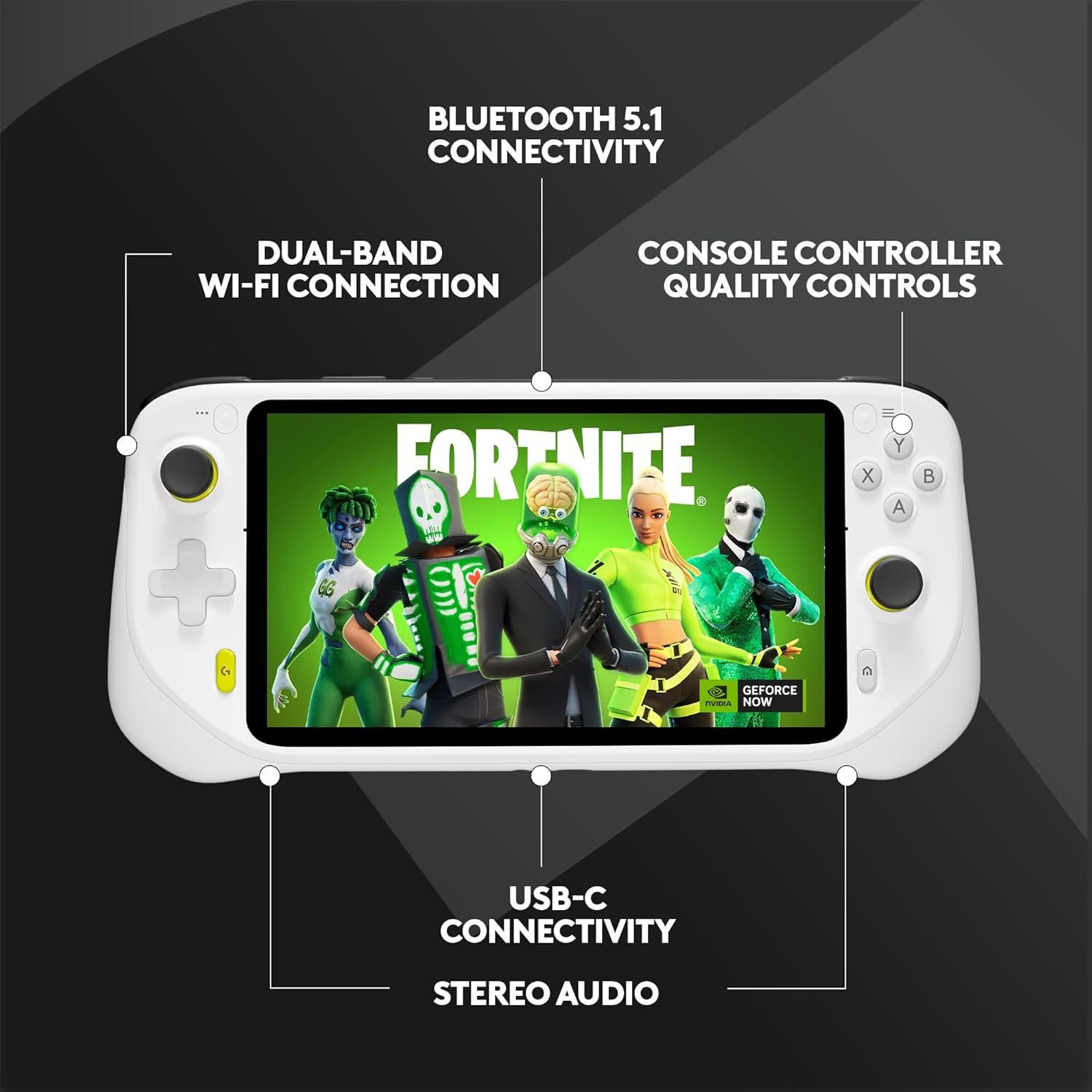Logitech G Cloud Handheld Portable Gaming Console with Long-Battery Life, 1080P 7-Inch Touchscreen, Lightweight Design, Xbox Cloud Gaming, NVIDIA GeForce NOW, Google Play - Image 7