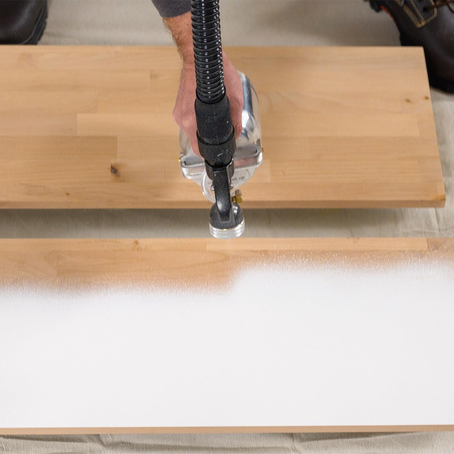 Wagner Spraytech 2443205 Earlex 5700 Stationary HVLP Paint Sprayer for Woodworking and Furniture Refinishing, Fine Finishing with Oil & Water Based Materials, Adjustable Settings - Image 12