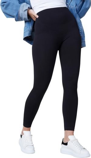 SPANX Seamless Leggings – High-Waist Fit – Athletic Wear for Women – Cor...