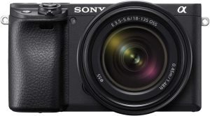 Sony Alpha a6400 Mirrorless Camera: Compact APS-C Interchangeable Lens Digital Camera with Real-Time Eye Auto Focus, 4K Video, Flip Screen & 18-135mm – E Mount Compatible Cameras ILCE-6400M/B