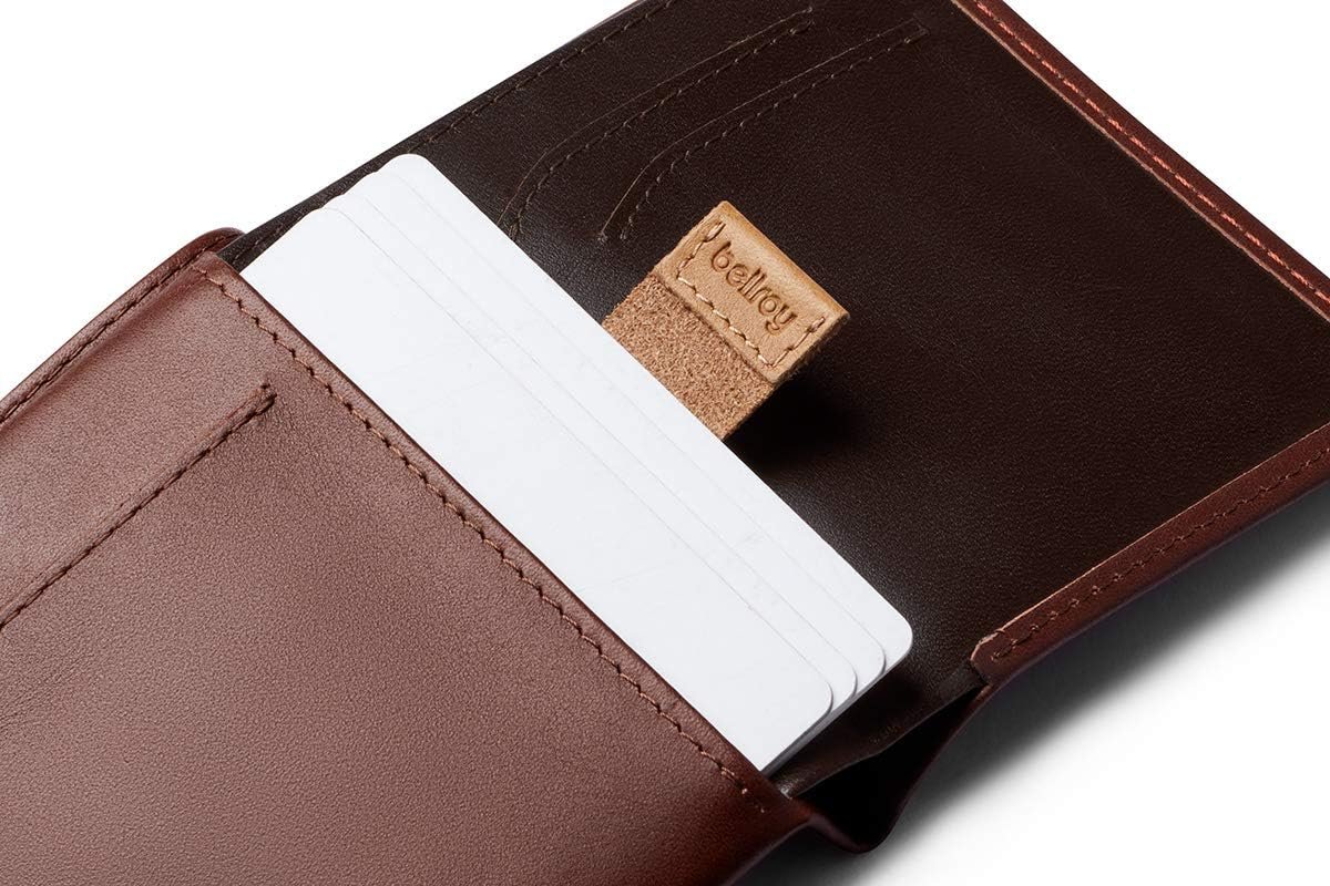 Bellroy Note Wallet (Slim Leather Bifold Design, RFID Blocking, Holds 4-11 Cards, Coin Pouch, Flat Note Section) - Image 3