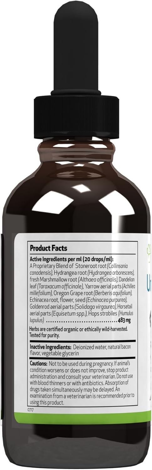 Pet Wellbeing Urinary Gold for Dogs - Vet-Formulated Multi-Herb Urinary Tract Support - Bladder Health & Urinary System Wellness - Holistic Dog Supplement - Liquid Formula 4 oz (118 ml) - Image 2