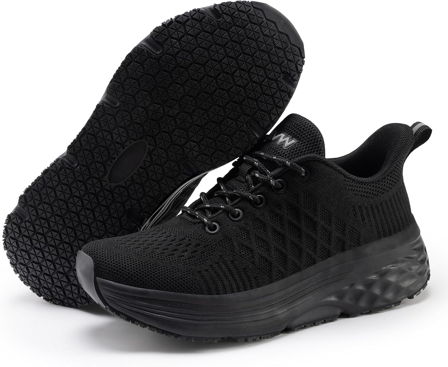 AVW Womens Non Slip Work Shoes Water Resistant Walking Sneakers Food Service Chef Kitchen Shoes - Image 5
