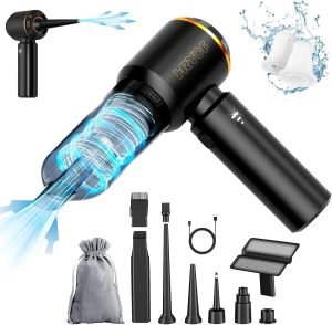 Handheld Vacuum,Car Vacuum Cleaner,4-in-1 20000PA High Power Portable Rechargeable Vacuum ...