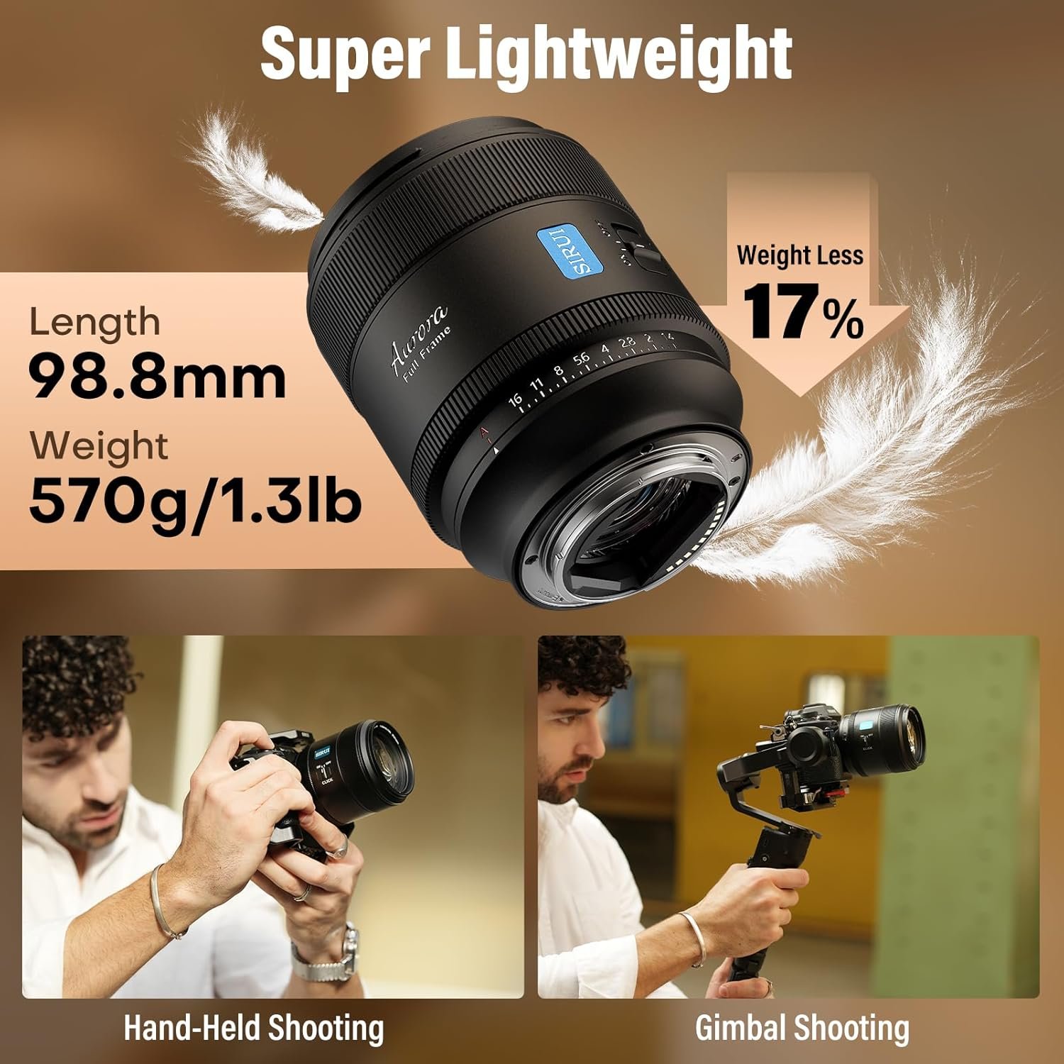 SIRUI Aurora 85mm F1.4 Full Frame Auto Focus Lens, Telephoto Prime Portrait Lens for Z Mount Cameras, Black - Image 6