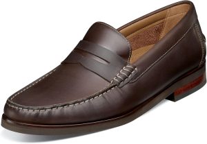 Florsheim Mens Brisbane Flex Moc Toe Penny Loafer